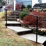 Post and Top Rail Wrought Iron Railing