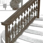 Iron railing design