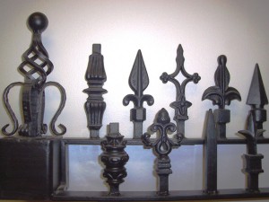 Beautiful Iron Finials