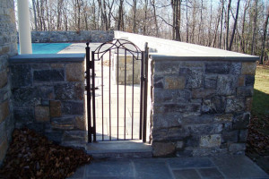 Wrought Iron Pool Gate