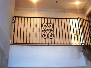 Custom interior balcony