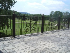 Iron Balcony railing