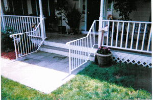 White Railing
