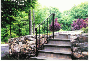 2-Rail Iron Railing
