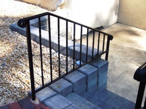 2-Rail Iron Railing