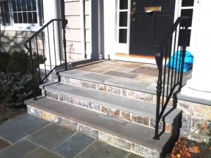 2-Rail Iron Railing