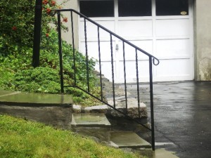 2-Rail Iron Railing