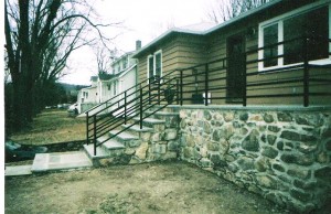 Pipe Rail Iron Railing