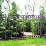 4-Rail Iron Fence