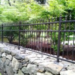 Iron Fence with Finials