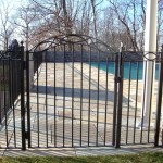 Iron Pool Fence