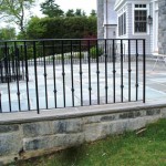 Iron Fence with Collars