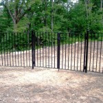 2-Rail Iron Fence