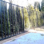 2-Rail Iron Fence
