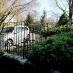 2-Rail Wrought Iron Fence