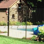 2-Rail Wrought Iron Pool Fencing