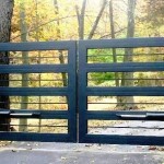 Automated Wrought Iron Entry Gate