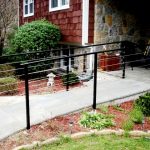 Black Wrought Iron Cable Rail