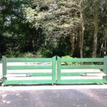 Wrought Iron /Wood Replica Automated Gate
